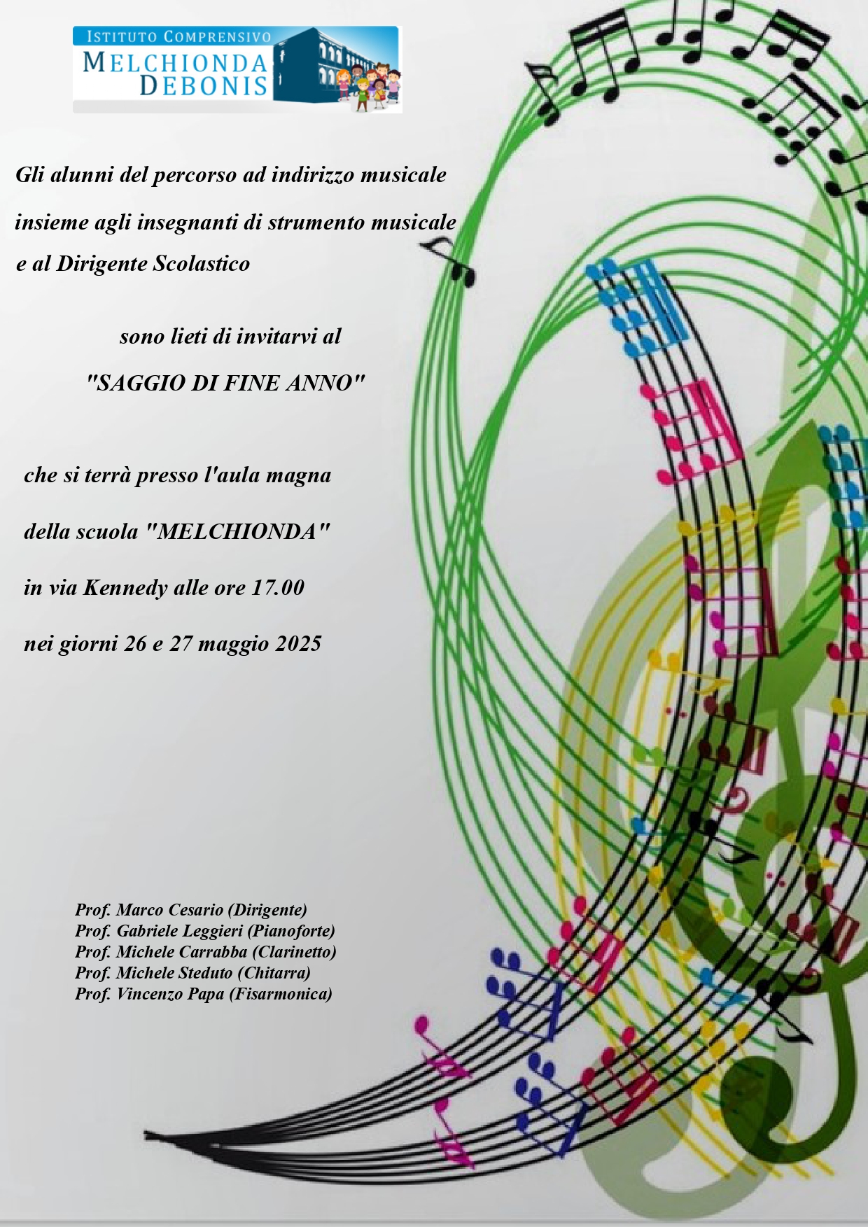 Saggio musicale fine anno